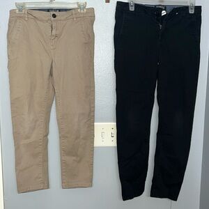 2 H&M Boy Youth Pants Sz 16.